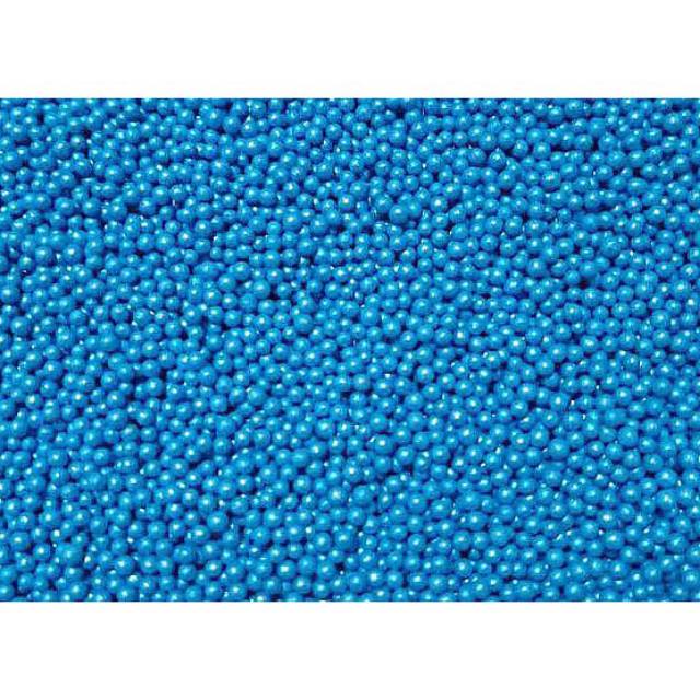 MUTIARA PEARL BLUE BIRU MINI SPRINKLES EDIBLE CAKE KUE BANYAK ART WEDDING ULTAH ANAK MUTIARA