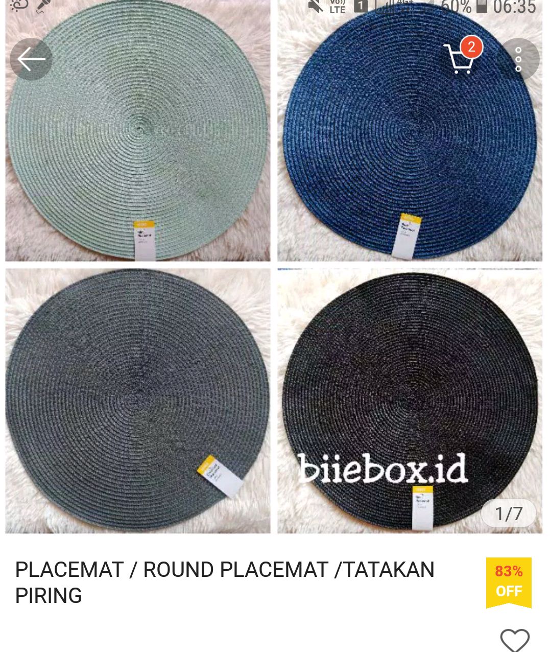 Placemat Tatakan Piring