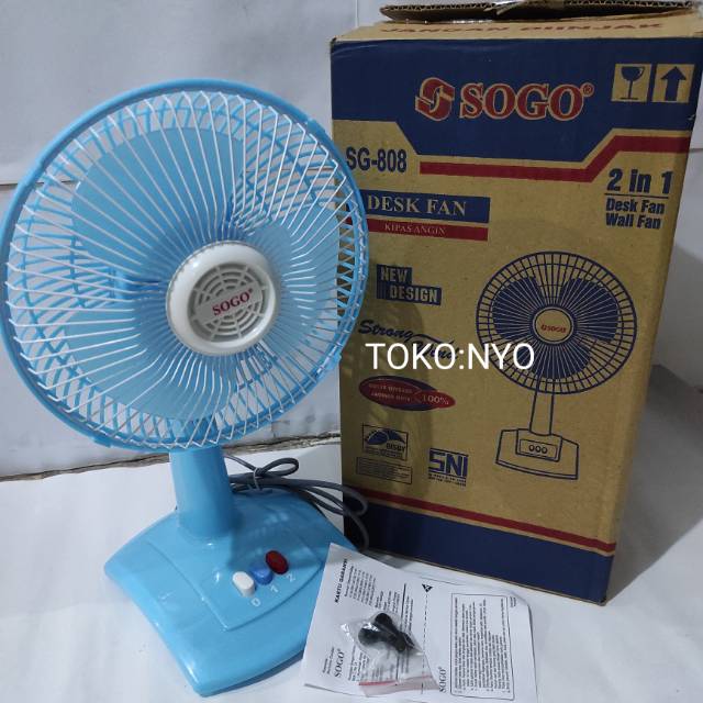 Kipas Angin Meja Sogo 8'/Desk Fan Sogo SG-808