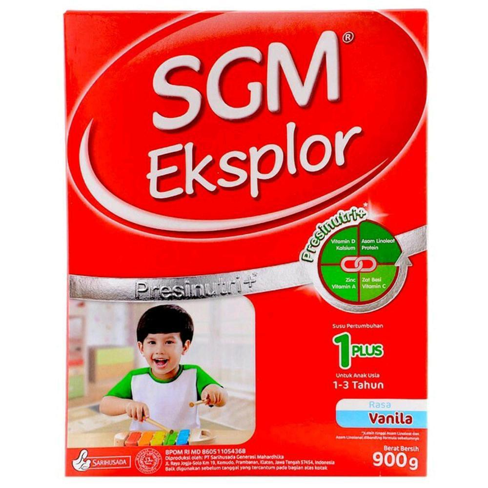 

Promo SGM eksplor 1 plus 900 gram vanilla Diskon