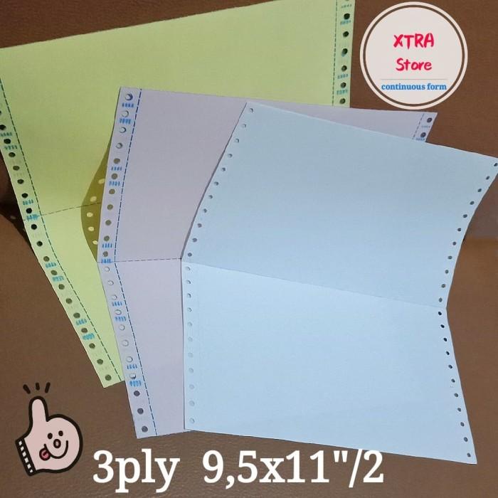 

Kertas | Ecer Kertas Continuous Form 3Ply Ncr Isi 500 Sets 9.5X11Dibagi 2 Kualitas Terbaik