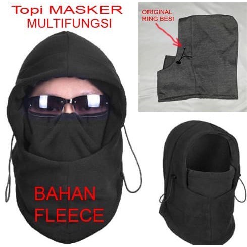 Topi polar ninja masker polar balaclava multifungsi 6 in 1 buff