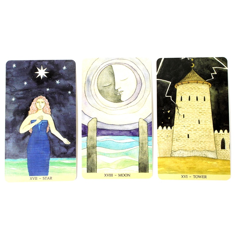 Zzz Mainan Kartu Tarot Mara-Lunne 79