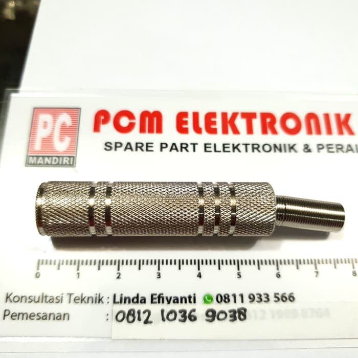 New soket akai female kabel buntut besi