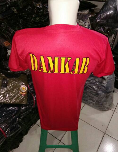 KAOS DAMKAR/KAOS PEMADAM KEBAKARAN/KAOS OBLONG/LUMAYAN TEBAL