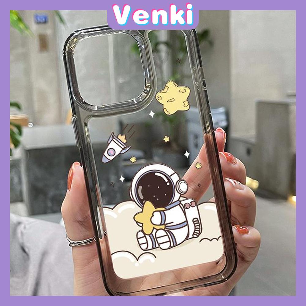 iPhone Case HD Acrylic High Quality Hard Case Metal Button Protection Camera Shockproof Astronaut Cute Compatible For iPhone 14 Pro Max 13 Pro Max 12 Pro Max 11 Pro Max xr xs max