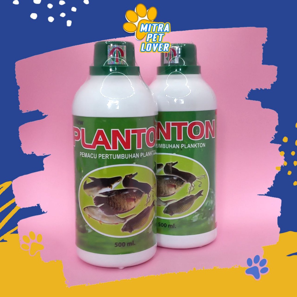 OBAT PERTUMBUHAN PLANKTON - PLANTON 500 ML ORIGINAL - BAHAN AKTIF PEMACU TUMBUHNYA PLANKTON ALGA IKAN UDANG CEPAT PANEN - MURAH ASLI - PET ANIMAL FISH SHRIMP - VETERINARY TAMASINDO OBAT KESEHATAN &amp; VITAMIN TERNAK HEWAN BINATANG PELIHARAAN MITRAPETLOVER