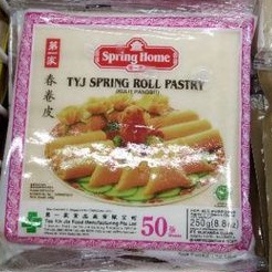 

Spring Home TYL Spring Roll Pastry - kulit pangsit 150gr (isi 50 lembar)