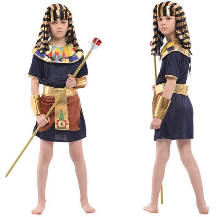 EGYPT pharaoh costume cosplay haloween kostum anak pangeran Mesir boy