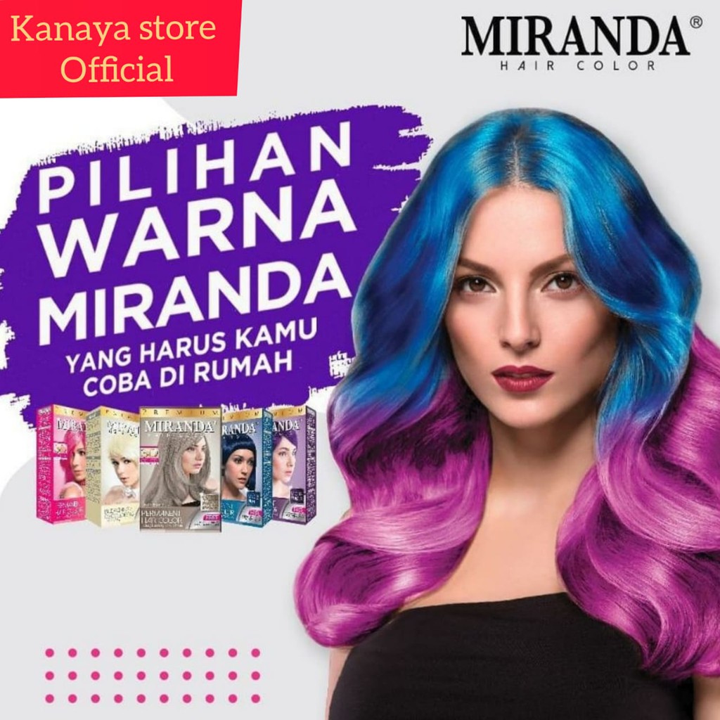 (BISA COD) Miranda Hair Color 3D Effect - Cat Rambut Miranda