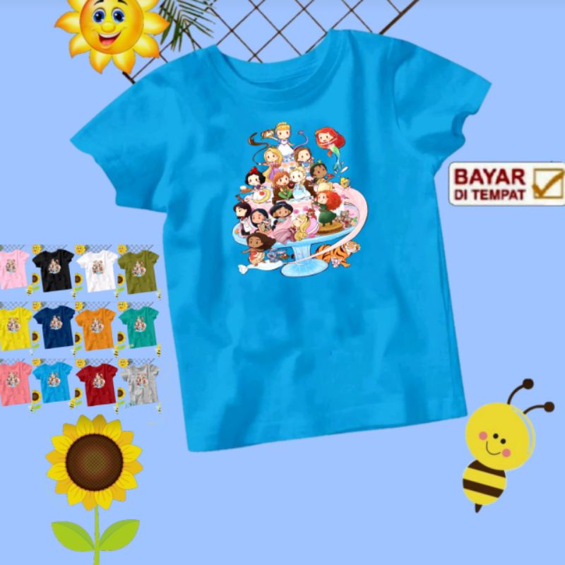 KAOS ANAK USIA 2 THN-10 THN (BIDADARI)