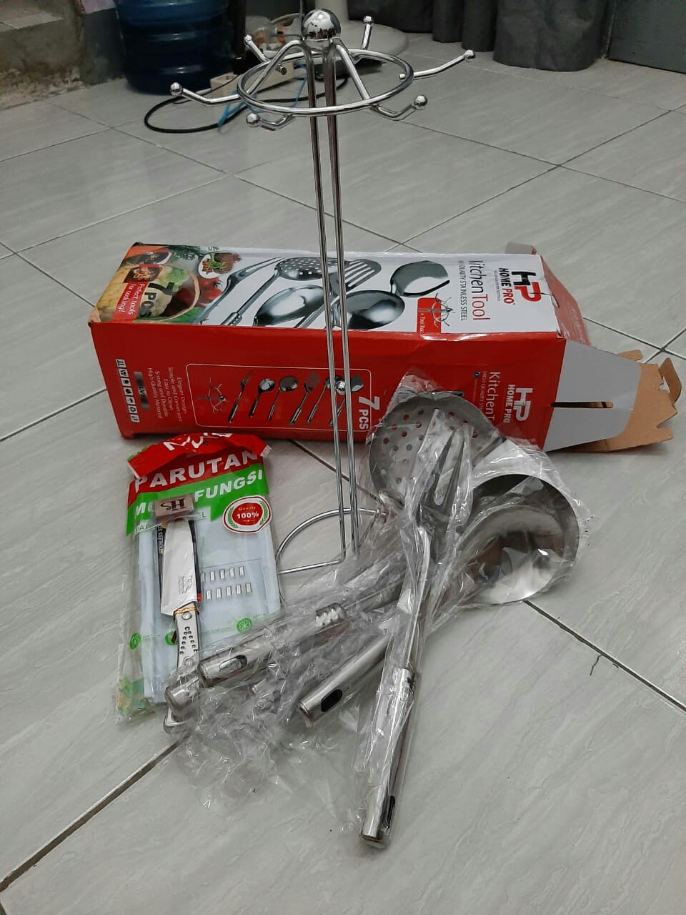 Pisau Dapur Qj Stainless Stell No 6