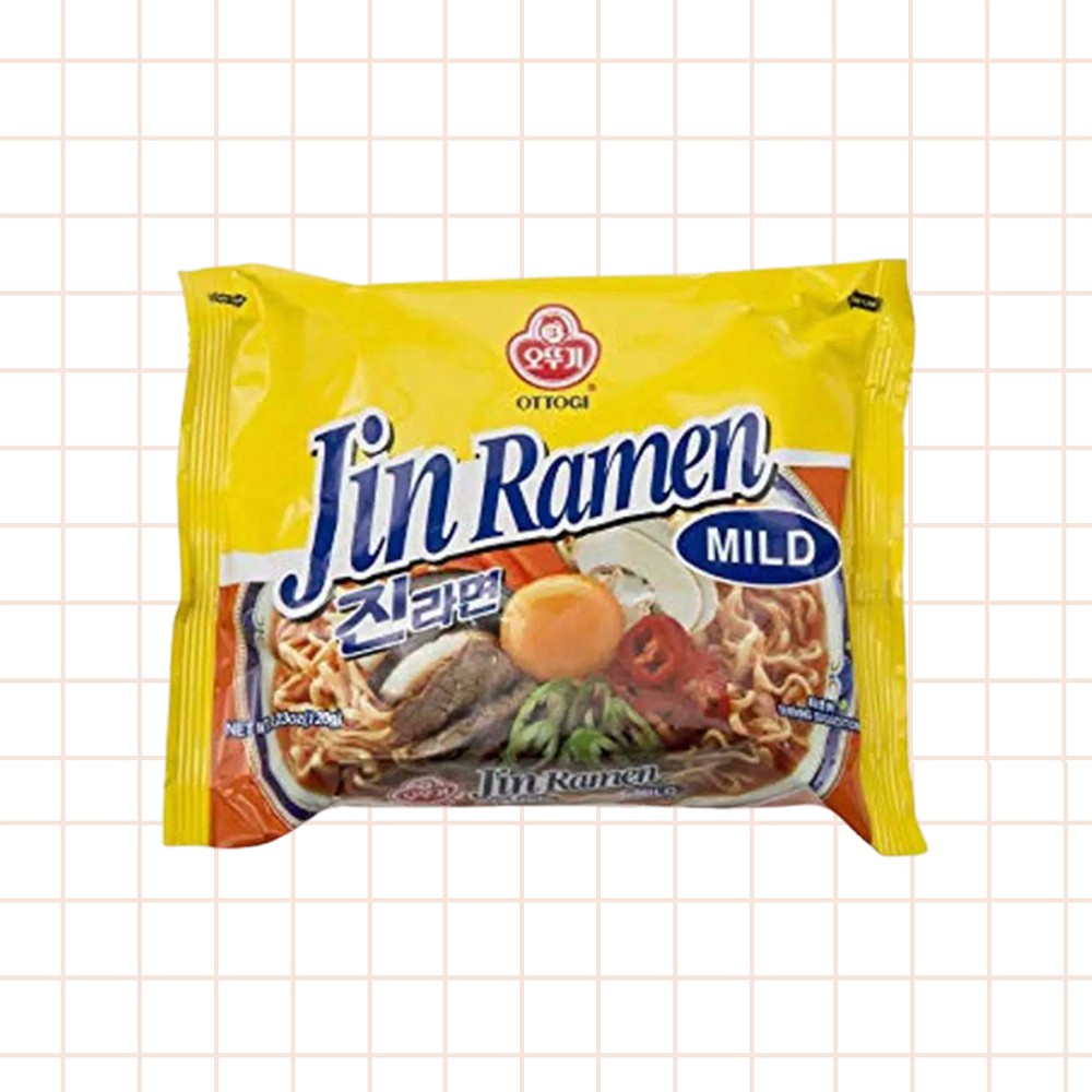 OTTOGI - JIN RAMEN MILD - MIE INSTAN KUAH KOREA (NON HALAL)