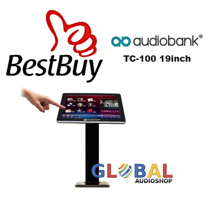 Audiobank TC-100 LCD Touchscreen TC100 Layar Sentuh 19inch