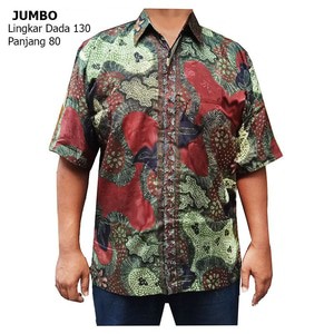 Kemeja Batik Jumbo Nanda Dobi Pakai Furing