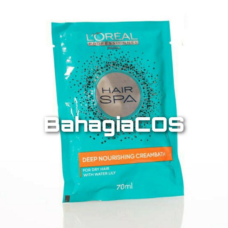 Loreal Hair Spa Deep Nourishing 70ml Sachet / Hair Masker Perawatan Rambut Rusak