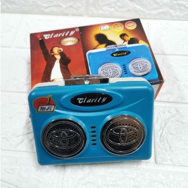 VINTAGE WALKMAN CLARITY CM 1060 STEREO CASSETTE PLAYER TAPE KASET JADUL AUTO STOP