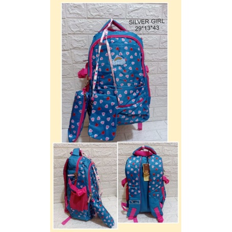 Tas Ransel Silver Girl B Alto