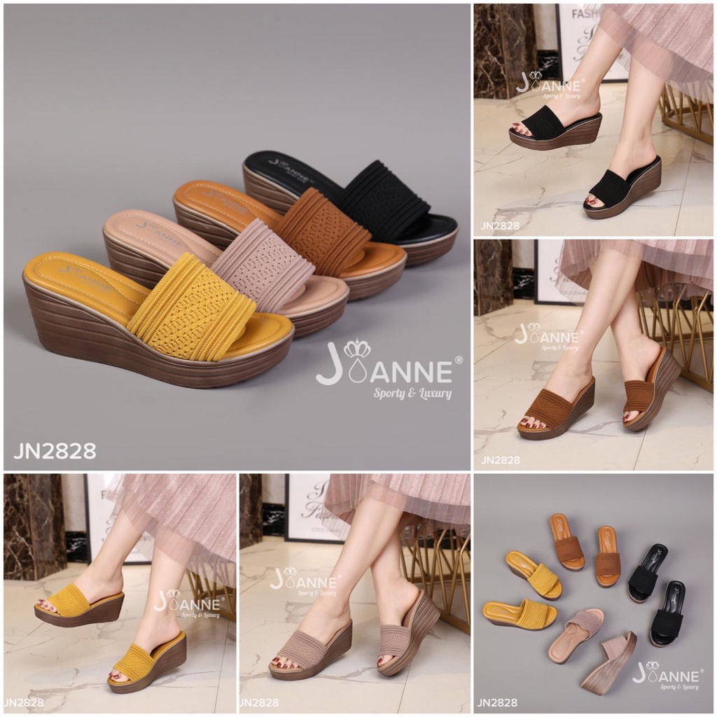 JOANNE Wedges Sandal Shoes #JN2828 ORIGINAL