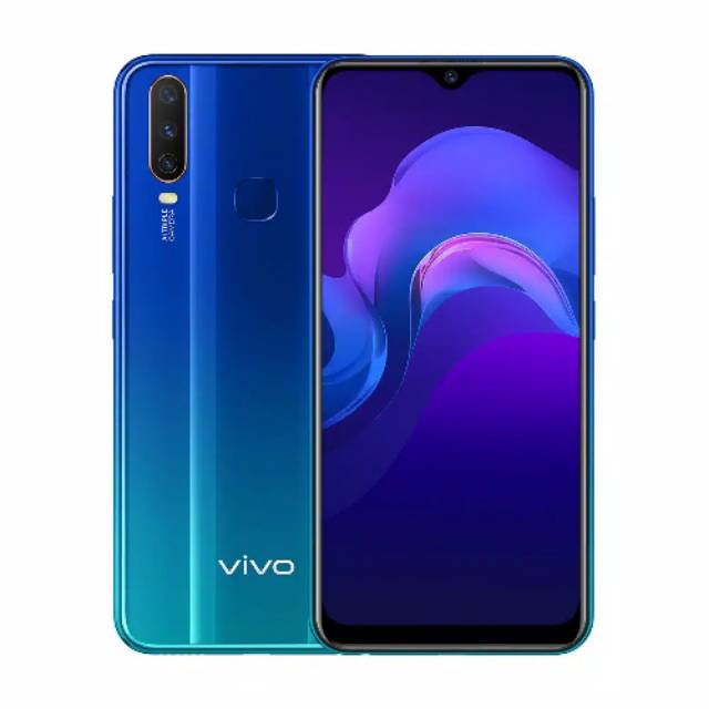 VIVO Y12 RAM 3GB ROM 32GB 5000 MAH Triple Camera Garansi Resmi