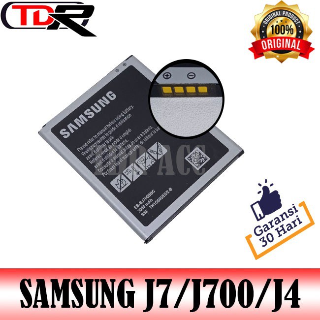 BATTERY - BATRE - BATRAI - BATERAI SAMSUNG GALAXY J7 / J700 / J7 CORE / J4 - FULL CELL