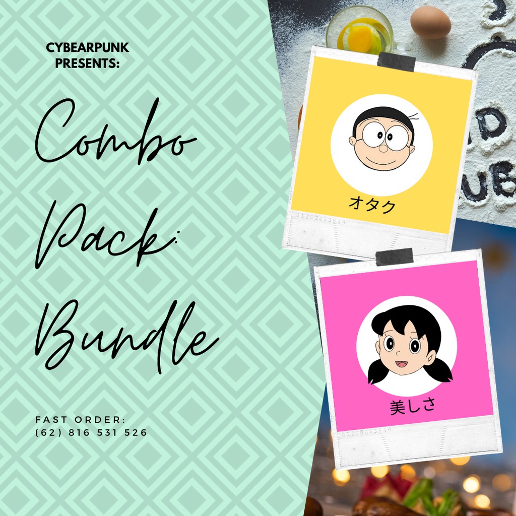 Combo Pack: Baju Couple Nobita & Shizuka