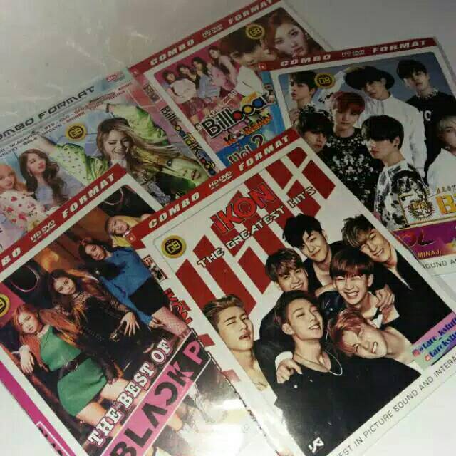 Dvd Lagu Mv Kpop Bts, Exo, Black pink, Ikon,Nct, SuJu, Dll