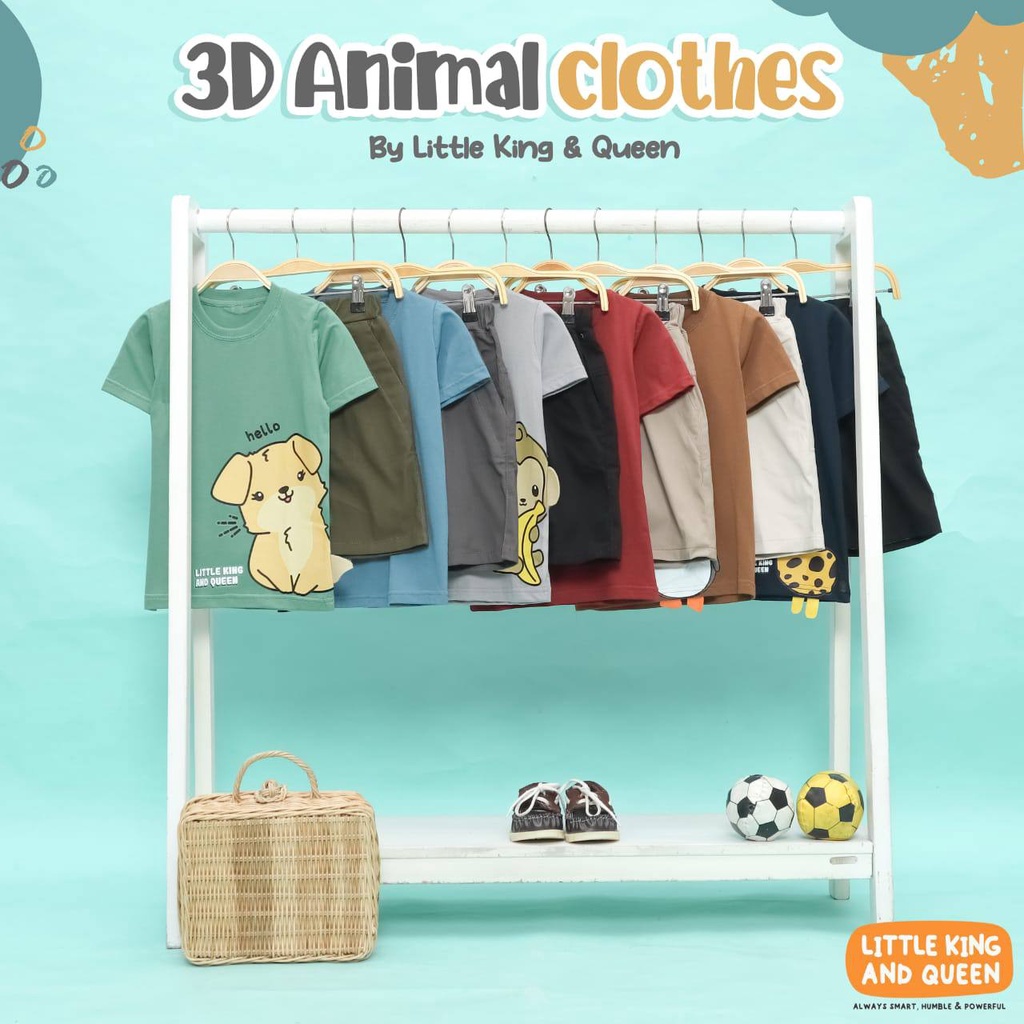 3D Animal Clothes by Little King Queen