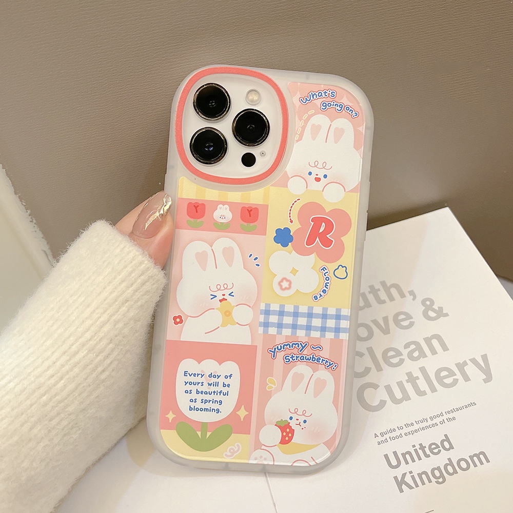 Soft Case Tpu Motif Kelinci Untuk Vivo Y21 Y15S Y01 Y21A Y21T Y33T Y1S Y15 Y12i Y15a Y20 Y20S Y91C Y17 Y11 Y30 Y30i Y21S Y21S Y31 Y21S Y21S Y31S