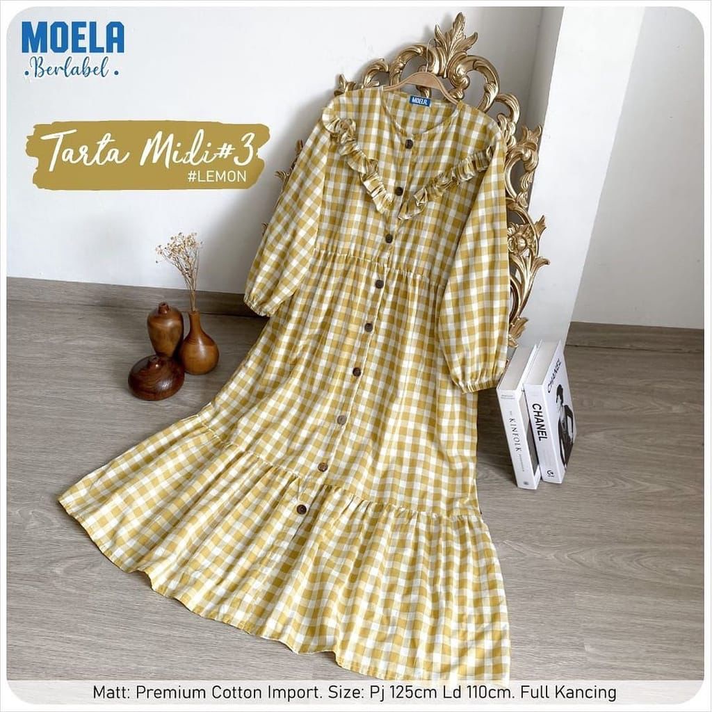 Tarta Midi/Pakaian Wanita/Dress/Midi