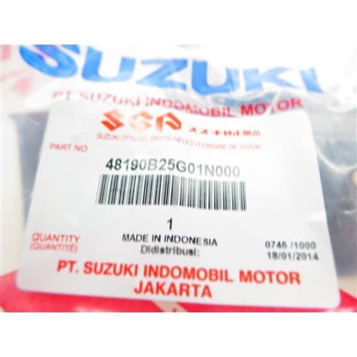 Dudukan Plat Nomor Satria fu 2013 Orisinil SGP