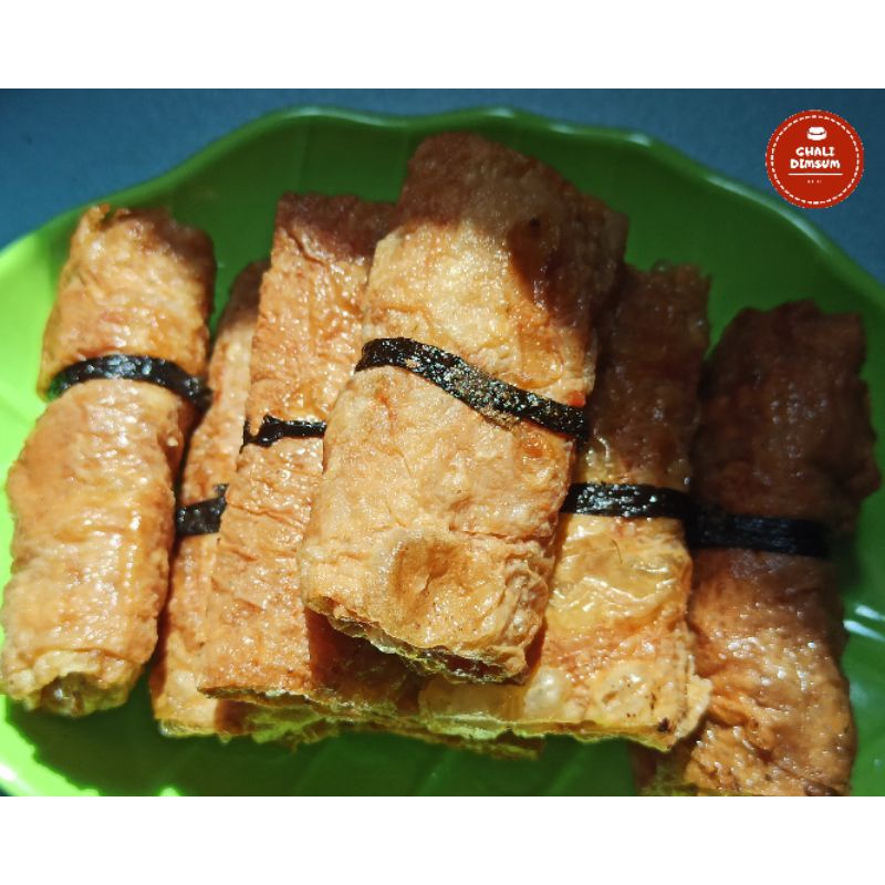 

DIMSUM AYAM LUMPIA KULIT TAHU GOHYONG HALAL 10pcs DimSum frozen Food Homemade JAKARTA