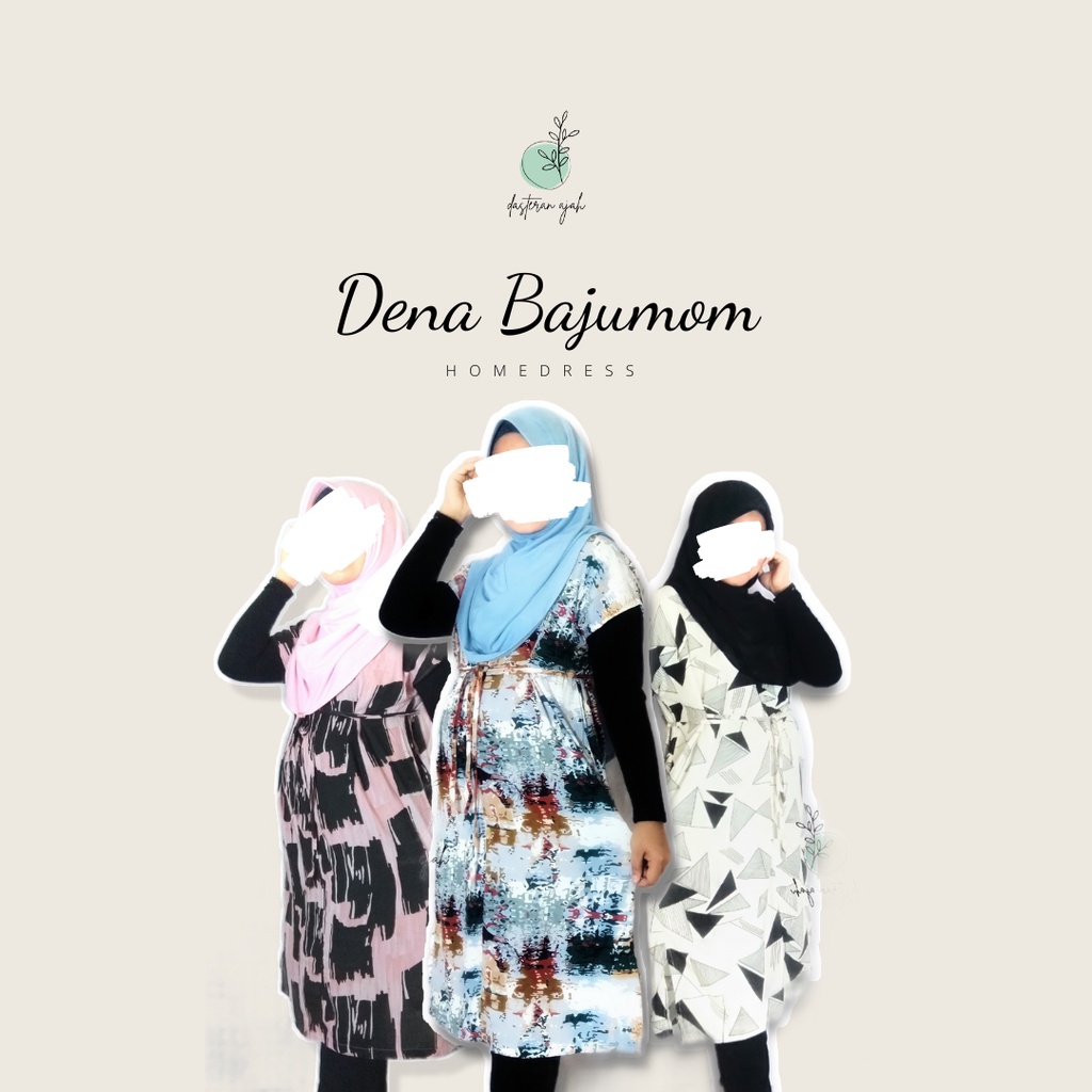 (Bisa COD) Dress hamil Baju Hamil Maternity Casual Dress Homedress bumil busui friendly