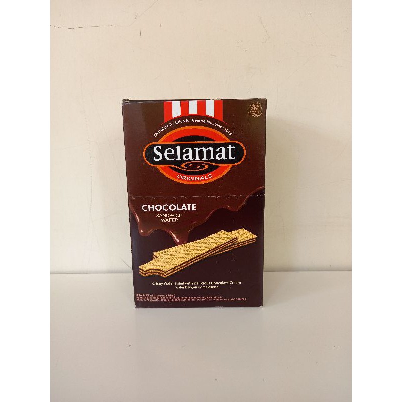 

Selamat Chocolate Sandwich Wafer 20 x 18 gram