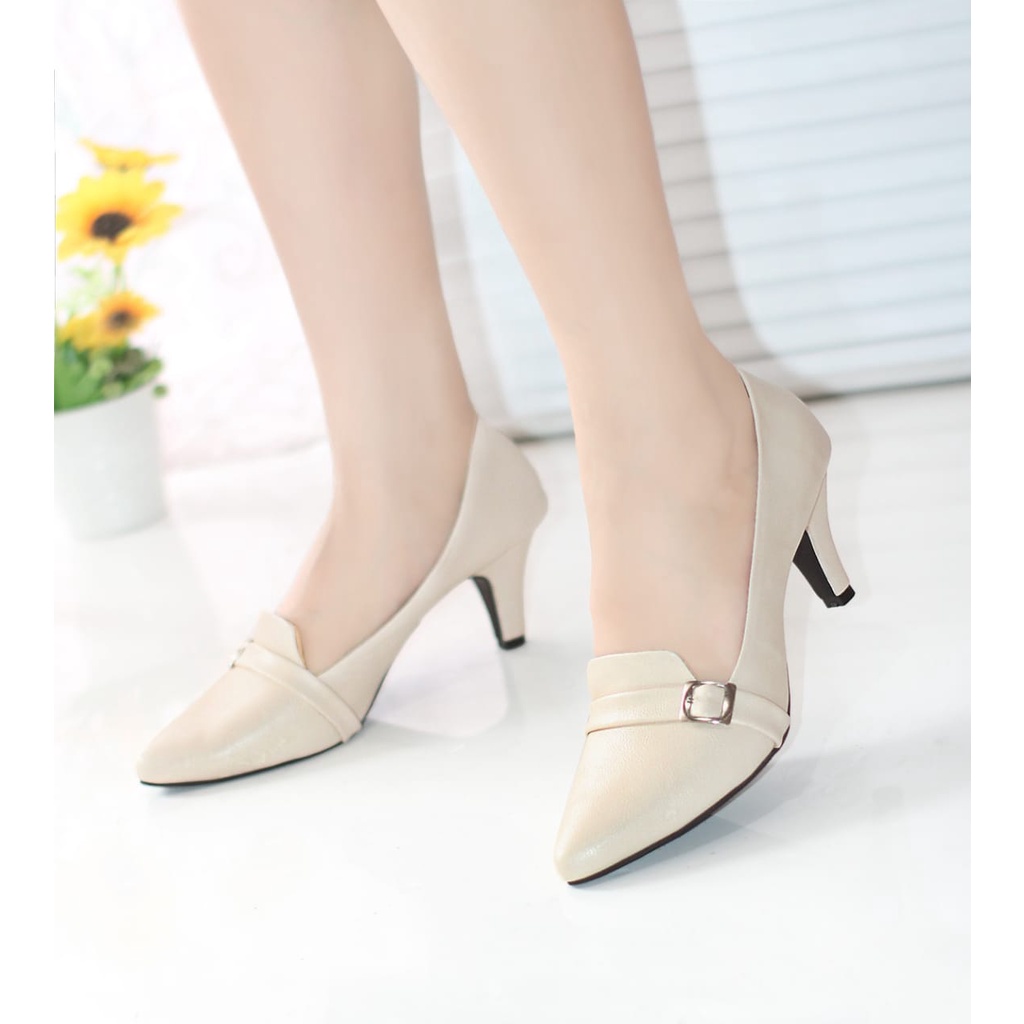 Sepatu Pantofel Kerja Wanita 5cm