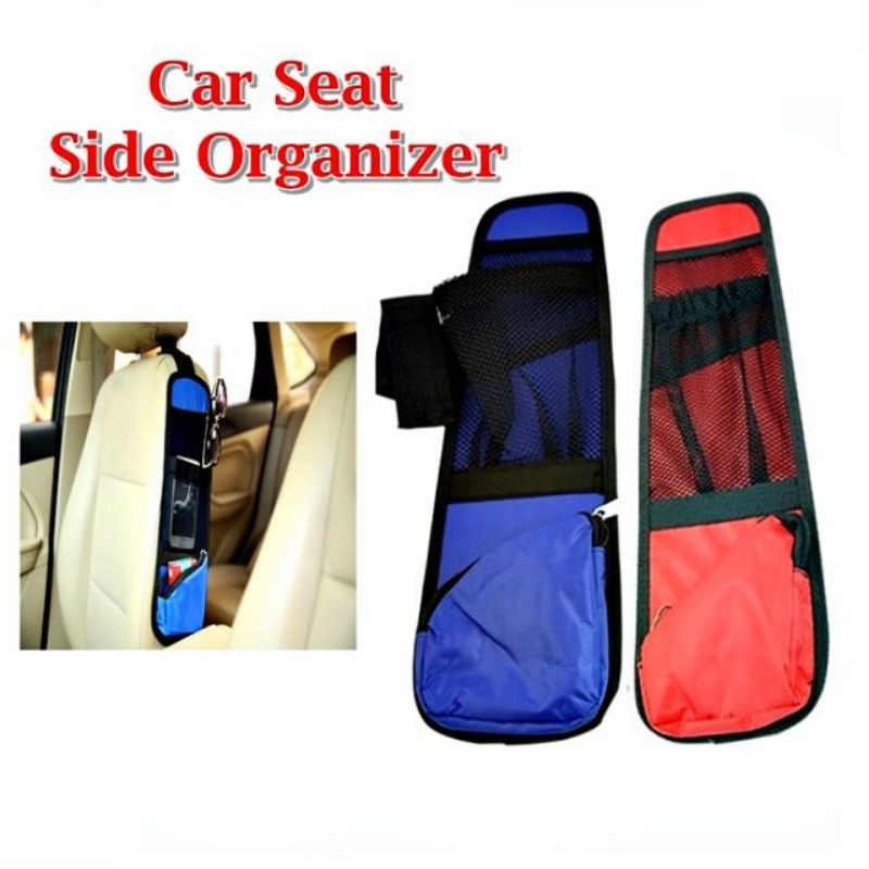 Tas Samping Jok Mobil Kursi Penyimpanan Hp Botol Car Seat Organizer