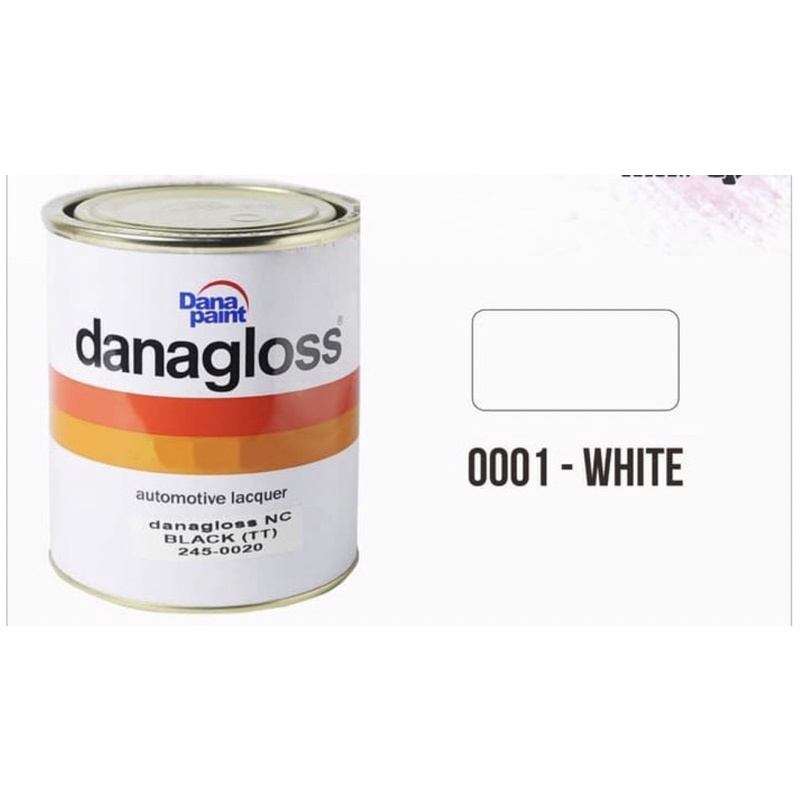 CAT DANAGLOSS WHITE / BLACK