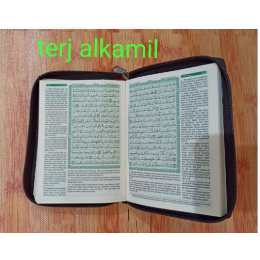 Al Quran Dan Terjemah Al Kamil A5 Resleting