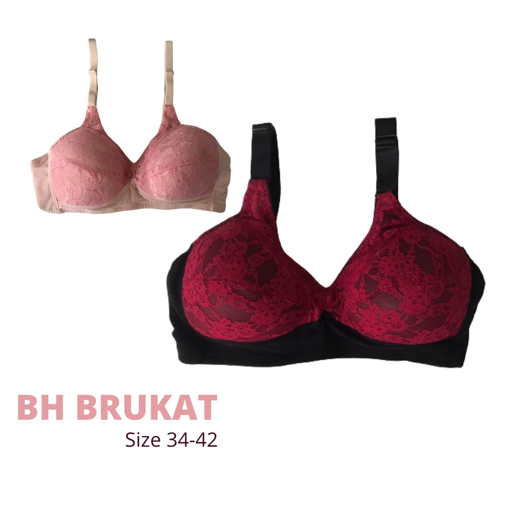 BH Brukat Tanpa Kawat Bra Busa Bandung Grosir bh wanita