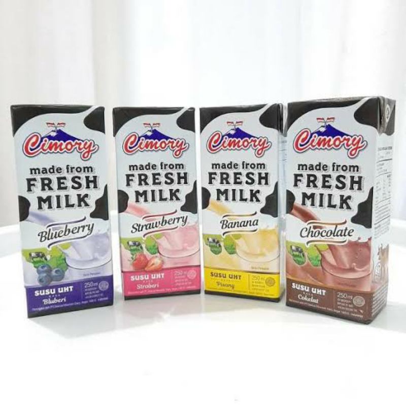 Cimory Fresh Milk 250 ml, Susu Cimory 250 ml