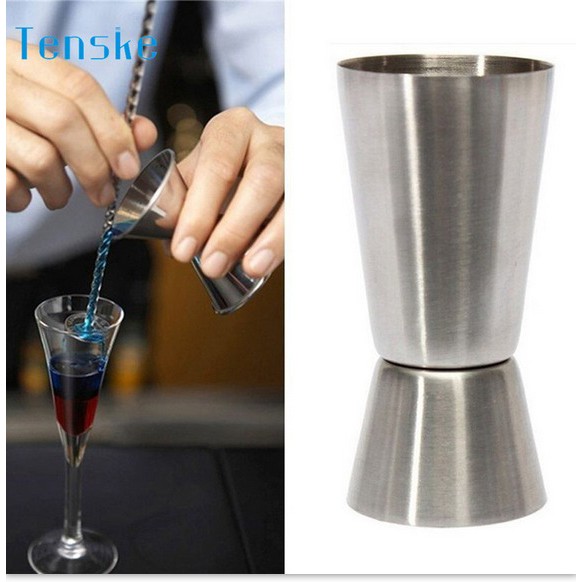 Jigger measure cup gelas ukur stainless steel