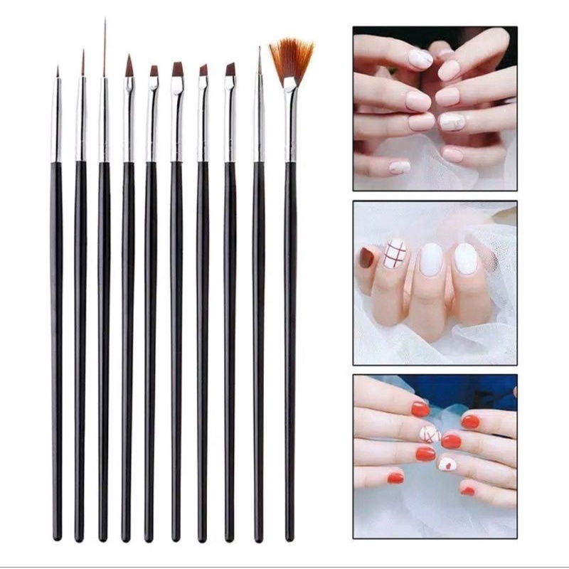 KUAS NAIL ART/BRUSH NAIL ART PEDICURE MANICURE