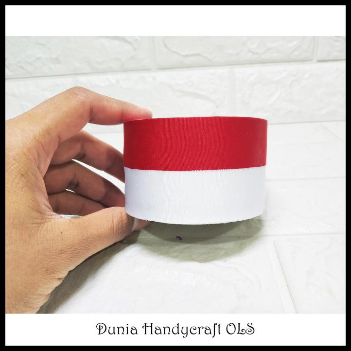 

PITA MERAH PUTIH 2 INCH DIY BAHAN KERAJINAN TANGAN