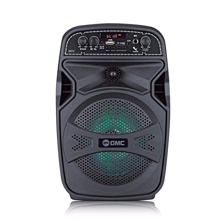 COD SPEAKER BLUETOOTH 6'5 INCH GMC-897C PLUS MIC KARAOKE X-BASS//SPAEKER KARAOKE X-BASS GMC 897C//SPEAKER SALON AKTIF//SPEAKER WIRELESS