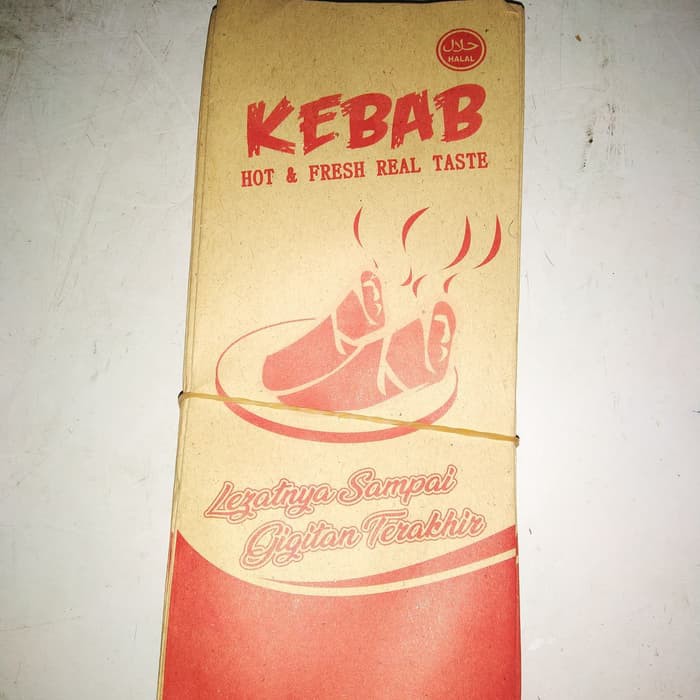 

BUNGKUS KEBAB KECIL COKLAT