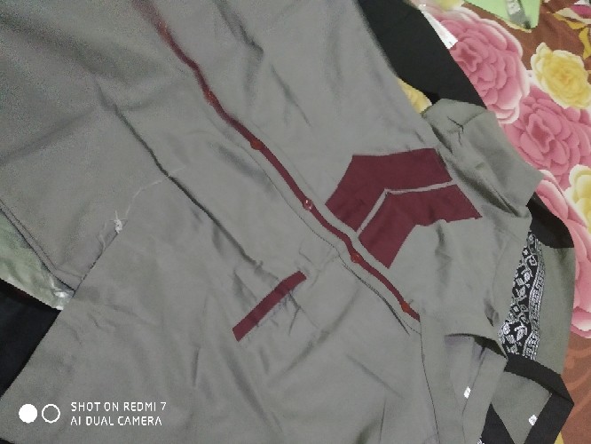 Maura Couple - Sania Ruffle Batik Couple Jumbo Ori Ndoro Jowi Dnt Garansi Termurah