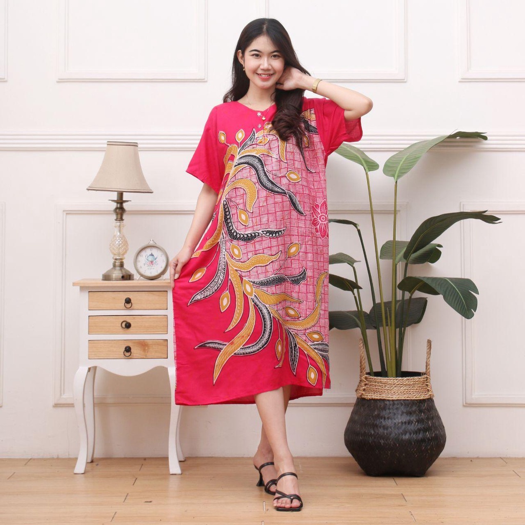 Daster Jumbo BECKY Daster Busui  Daster Cantik  Baju Tidur  Baju santai  Daster Batik