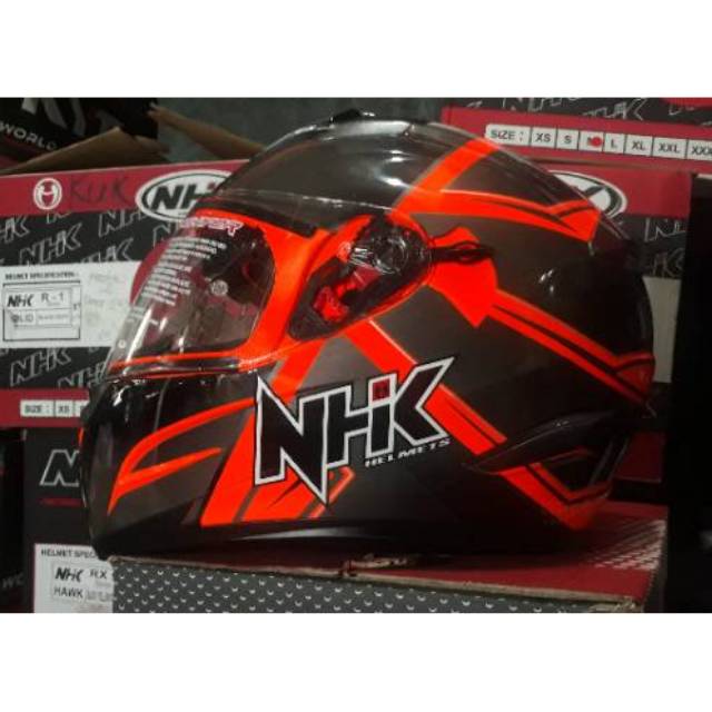 Helm nhk rx9 2 visor helm nhk full face