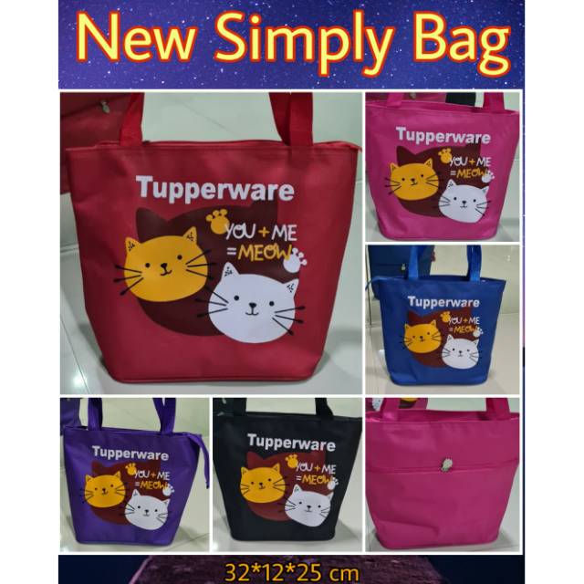 Tas bekal new simply You &amp; Me ( Zipper Bunga es )