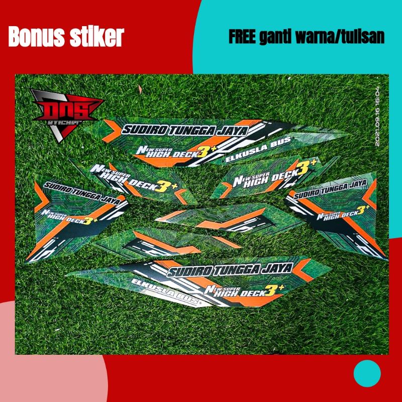 STRIPING TRANSPARAN VARIO LED STJ LIVERY 002